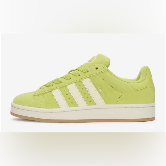 adidas Shoes - Adidas campus 00 Bright Green and White Sneakers NWT